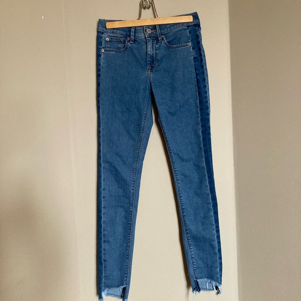 Express ripped jeans